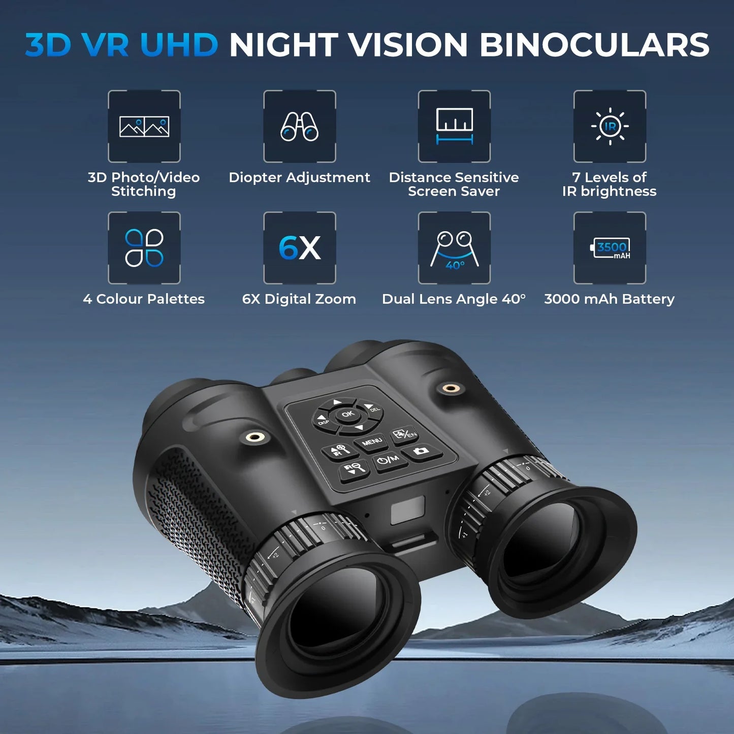 night vision goggles 4k uhd night vision binoculars 3d vr infrared vis