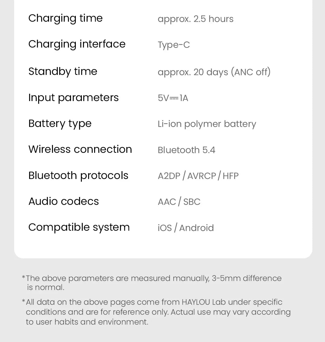 4 headphones 43db adaptive noise